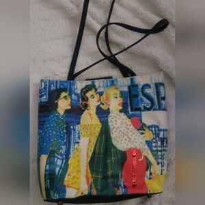 Frankie And Johnny Beaded Shopping Purse